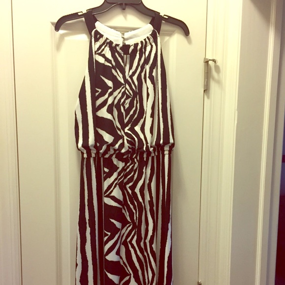 Chico's Dresses & Skirts - Chico Printed Black and White Maxi Dress
